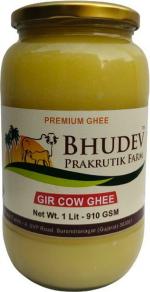 Bhudev Prakrutik Farm Organic A2 Cow Ghee 1 L