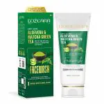 Aloe Vera & Matcha Green Tea Face Wash With Ginseng Extract Puriffies & Balances Skin Moisture, Controls Acne & Refine Pores For Visibly Skin, Face Wash 120ml.
