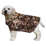 Western Era Super Soft Trendy Printed Shirt , Ultra Comfort Dog Apparel, Cotton Printed Breathable Basic Vest Dog Shirt, Cute Lightweight Thin Shirt For Your Furies (Medium - 18 inch) (Leopard Print)