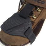 Allextreme EXFS02 Gear Shift Shoe Protector Scuff Mark Protection Shifter Cover for Motorcycle, Bike and Riding Black