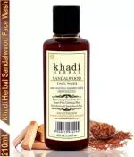 Khadi Herbal Sandalwood Face wash/Chandan For Radiance And Glow (Pack Of-1) Face Wash