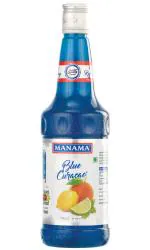 Manama Blue Curacao Syrup, Mixer for Mocktails and Cocktails (750ML)