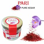 Shudh Pari Saffron Pack of 1 Jar x 1g | Grade A++ Mongra Kashmiri Saffron/Kesar Handpicked, Pure, fresh and Natural Safron/Kesar/Keshar strands. ISO Certified for Pregnant women, new born baby, Also Used For Pooja, Tilak (PACK OF 1)