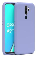 U&E Purple Silicone Back Cover For Oppo A9