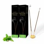Puremazing Tulsi Incense Stick| 80 Dhoop Sticks | 100% Natural Incense Stick | Dhoop Sticks with Long Lasting Fragrance | Non Toxic & Chemical Free | Agarbatti for Pooja & Havan