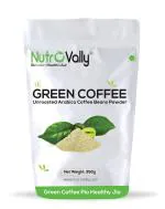 Nutrovally Green Coffee | High in Chlorogenic Acid | Green Coffee Beans Powder 350g