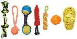 MS PET HOUSE Durable Rope Chewing Toys for Dogs, Dog Toy, Pet Toys, Pack of 7