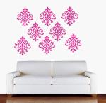 Decor Villa Motif Wall Sticker & Decal (PVC Vinyl,Size-35 Cm X 38 Cm)