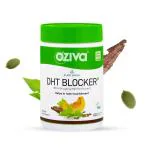 OZiva Plant Based DHT Blocker (Stinging Nettle, Beta Sitosterol, & Pine Bark), Controls Hairfall & Stimulates Follicles, Certified Clean & Vegan, 60 Capsules