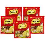APBI | AP LOGO Agarwal Moong Punjabi Papad 9 inch | 2Kg | Sajji, Javitri, Black Pepper Papad | Agarwal Papad Bhujia Industries | Hing And Split Moong Flavored Papad | Traditional And Authentic Bikaneri Papad