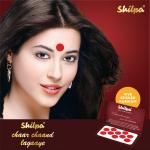 Shilpa Vive Sticker Kumkum (Box Contains 15 Packs) (02, Red)