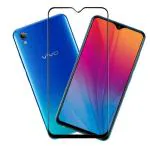 Hobbytronics Vivo Y91i Black Scratch Resistant, Anti Fingerprint with Bubble Proof, Tempered Glass Screen Protector (18 x 10 x 2 cm)