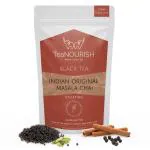 TeaNOURISH Indian Original Masala Chai Tea | Assam CTC Loose Black Tea | Blended with Cinnamon, Cardamom, Black Pepper & Cloves | 100% NATURAL INGREDIENTS - 3.53oz/100g