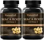 Naturewell Natural Maca Root Extract, 60 Capsules Each (Pack Of 2)