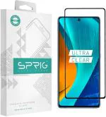 Sprig Black Tempered Glass Guard For Poco F4 5G, Mi Poco F4 5G