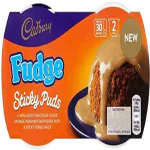 Cadbury Fudge Sticky Puds - (2 x 95g) Imported