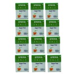 Sugar Fighter Stevia Sachets 25 [Pack of 12]100% Sugar Free I Diabetic Control I Zero Calorie