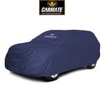 Carmate Blue Taffeta Parachute Mahindra Bolero Xl Custom Fit Waterproof Car Body Cover