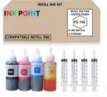 INK POINT Refill for Canon Printers Kit CL 99 57 98 44 741 And PG 810 47 88 89 740 745 45 Cyan, Yellow, Magenta and Black Ink Bottle 400 ml pack of 8