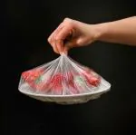 ORTOLY 100PCS Food Storage Bags, Elastic Food Cover Covers, Waterproof Sealing Bags, Transparent Plastic Food Cover, Packaging Seal,Disposable Shower Caps, Spa, Hotel and Hair Solon, Home Use,Portable Travel,Food Storage Bowl Covers Plastic Cover