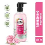 Buds & Berries Detox & Refresh Bulgarian Rose Body Wash For Smooth And Moisturizing Skin | Shower Gel With No Sulphate, No Paraben - 300 ml