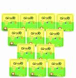 AIRODO Air Room Freshener Power Pocket Gel, Fragrance Booster, Lasts Upto 30 Days, Skin Friendly, Home Fragrance Fresh Scents for Bathroom, Toilet, Living Room, Office (Citrus Blast, Pack of 12)