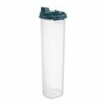 Signoraware Jumbo Easy Flow Plastic Container, 1.1 Litres, Forest Green