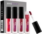 BINGEABLE Multicolor Red Edition Liquid Matte Lipsticks - 100 Ml