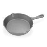 MYNAKSHA cast Iron Omelette pan/Fish Fry pan/Mini Skillet (Black, Medium
