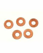 zoltamulata Copper Coin with Hole for Pooja (Set of 21)