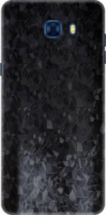 SRG INFOTECH Samsung Galaxy C7 Pro Mobile Skin (Black)