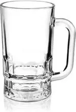 MOOZICO Beer mug Glass Beer Mug (350 ml)