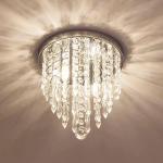 Crysta World White K9 Crystal Chandelier