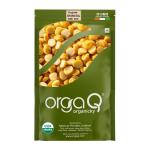 OrgaQ Organicky Organic Chickpea Deshi Small, Pindi Chana/White Chhole - 5Kg