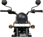 Kohli Bullet Accessories Black Polyester Bike Headlight Grill For Royal Enfield Classic