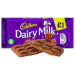Cadbury Dairy Milk Daim Chocolate Bar, 120 Gm