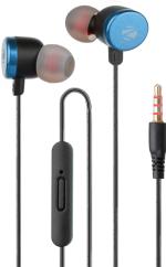 Zebronics In The Ear Zeb Bloom Stereo Earphone Wired Headset, Blue
