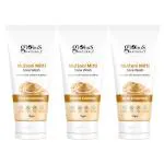Globus Naturals Radiance Rice Face Wash, 75 gm, Set of 3