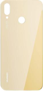 FRIENDZZWORLD Gold Glass Back Panel For Huawei P20 Lite