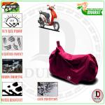 DUFFEL-Presented Bike/Motorcycle Body Cover Used For Honda Activa Cover Water Resistance Dustproof UV Protection Indor Outdor And Parking Comfortable With All Varients Full Body Protection (Maroon)