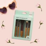 MUMUSO Natural Bamboo Makeup Brush Set of 5