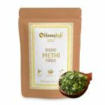 Hennahub Gold Methi Powder for Hair mask 100 gm Pack | Fresh Hair Care product