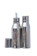 PRAVEENSTEEL Stainless Steel Oil Dispensor Bottles with - 1Ltr