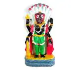 VIJAYA ENTERPRISES Home Decor Marble Stone Lord Sri Jagannath Chaturbhuja Vishnu Avatar Idol