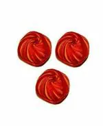 D Viswa Kalava/Kalawa/Mauli/Raksha Sutra/Sacred Red Thread 3 PC Pure Cotton