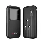 Ubon 10000 mAh Power Bank (10.5 W, Fast Charging)  (Black, Lithium Polymer)