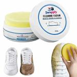 MANIYA ENTERPRISE White Shoe Cleaning Cream Stain Remover,Shoes Whitening Cleaning,Stain Remover Cleansing Cream for Shoe,Sneaker Cleaner White Shoes,for Leather Shoes,Sports Shoes,Canvas Shoes