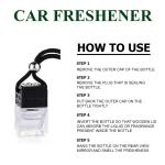 Winkcart Luxury essential oil car perfume hanging Long-lasting fragrance natural Black Opeum fragrance scent Diffuser