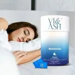 Vi & Ash Sleep+ Gummies for Restful Sleep | 30 Day Pack | Melatonin, Valerian Root, L-Theanine & Chamomile | Sleep Supplement for Improved Sleep Quality | Orange Flavour
