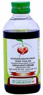 Vaidyaratnam Dhurdhurapatradi Kera Thailam 200 ml (Pack of 2)